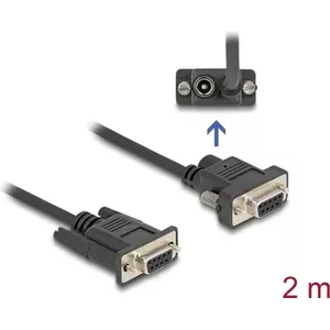 Sērijas kabelis DeLOCK 87838 1.8m DB9 Male uz DB9 Male