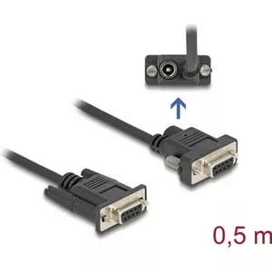 Serial cable DeLOCK 87835 1.8m DB9 male to DB9 male