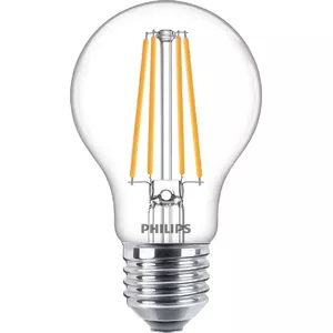 Philips Filament Spuldze Clear 75W A60 E27 8.5W Silti balta 1055lm