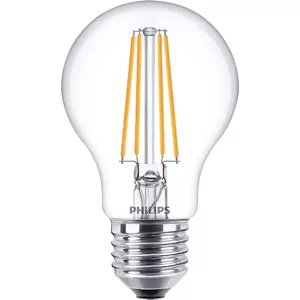 Philips Filament spuldze Clear 60W A60 E27 7W Silti balta 806lm