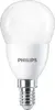 Philips LED spuldze P48 E14 7W Silti balta Photo 1