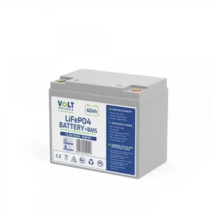 Battery Volt 12V 60Ah LiFePO4 (Lithium Iron Phosphate) 60A – model 30350
