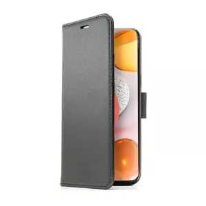 Кошелек-кейс Screenor Smart Samsung A35 5G черный с карманами для карт
