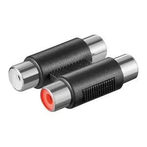 Переходник для аудиокабеля Good Connections AD-2CBCBF — 2× Audio Type A на 2× Audio Type B, чёрный