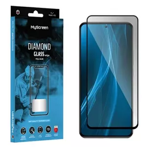 MS Diamond Glass Edge FG Xiaomi Poco X6 melns | melns Pilns līmlīdzeklis