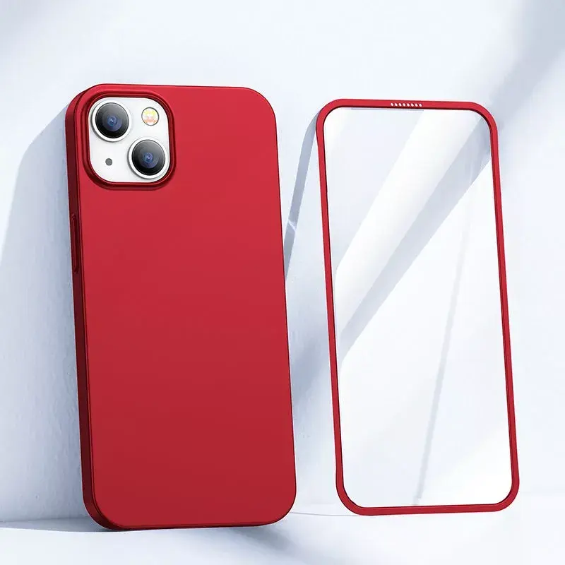 Joyroom полный чехол для iPhone 13 с закаленным стеклом Photo 2