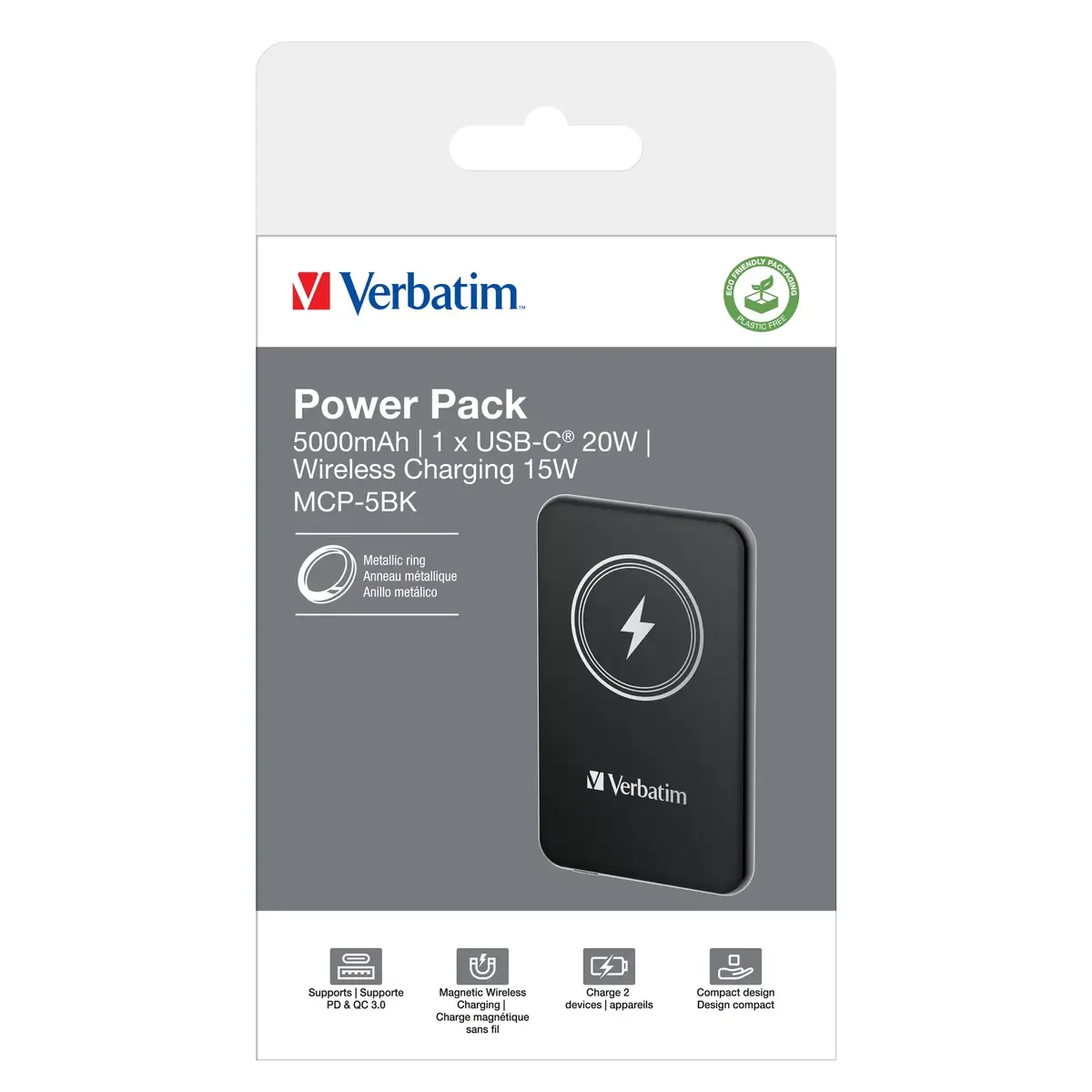 Wireless Power Bank Verbatim Charge 'n' Go 32240 Photo 4