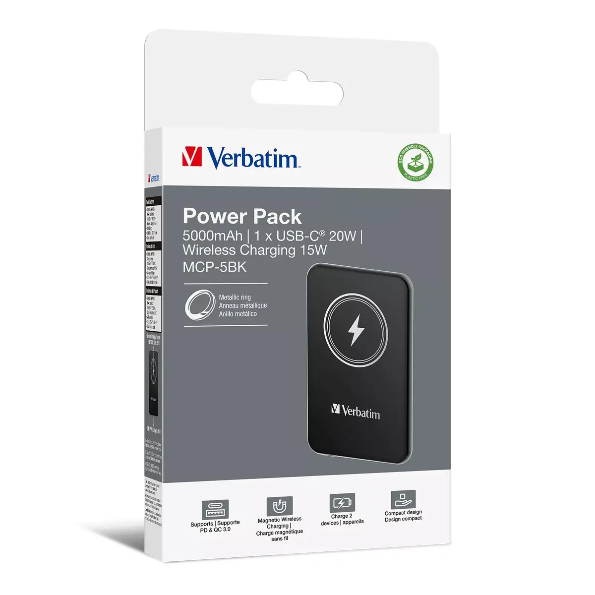 Wireless Power Bank Verbatim Charge 'n' Go 32240 Photo 5