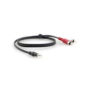 Аудиокабель Kramer Electronics C-A35M/2RAM-50 15.2м 3.5мм 2 x RCA Черный