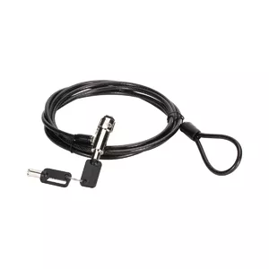 Laptop Lock Conceptronic CUSTODIO02BN Keyed 1.8m Black