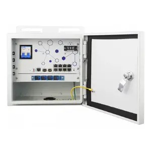 Managed L2 switch LEVELONE OSW-1061 — 8x 2.5G (100/1000/2500) RJ-45, PoE, DC-in, black
