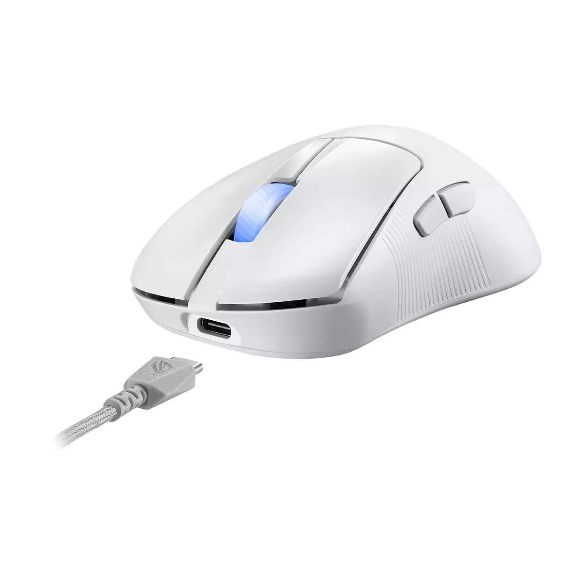 Мышь ASUS ROG Keris II Ace Wireless AimPoint White Photo 7