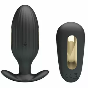 Anal Vibrator Pretty Love Silicone Black