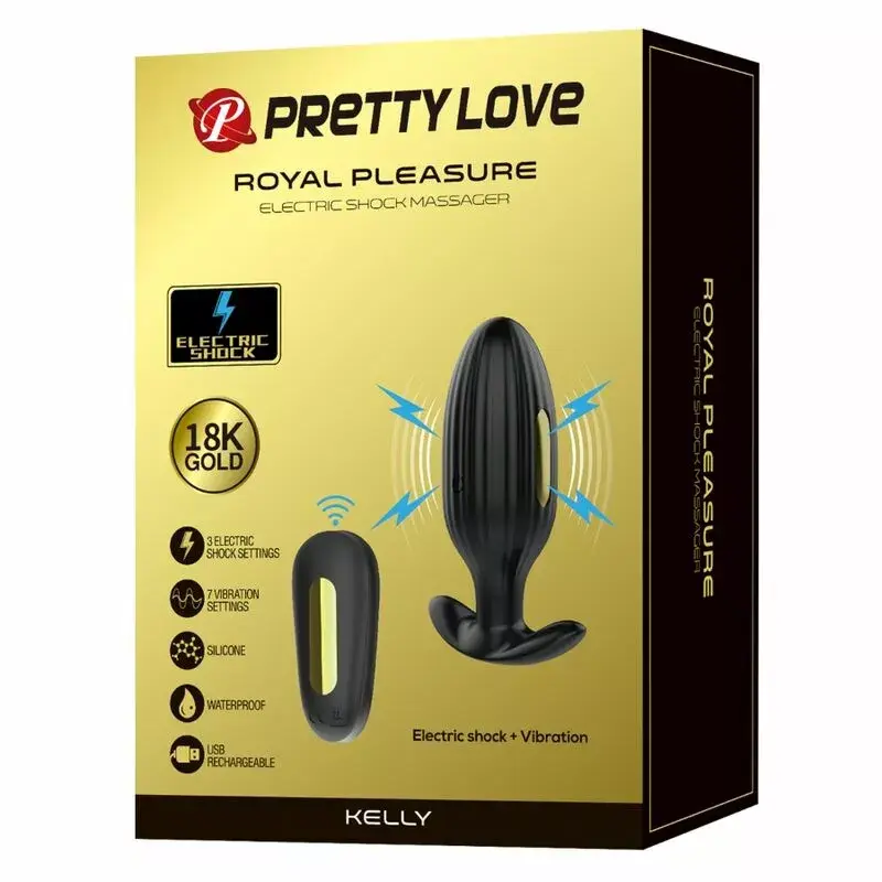 Анальный вибратор Pretty Love Kelly Plug Photo 11