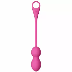 Vibrējošie bumbiņas pretty love ELVIRA PINK — uzlādējamas vibrējošas bumbiņas ar bezvadu vadību