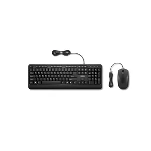 Lenovo | 160 Combo | Keyboard | Wired | Mouse included | US | Black | USB-A 2.0