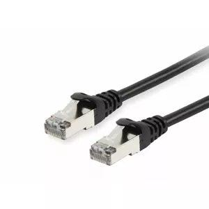 Patch Cable Equip Cat.6 S/FTP RJ-45 0.15m Black