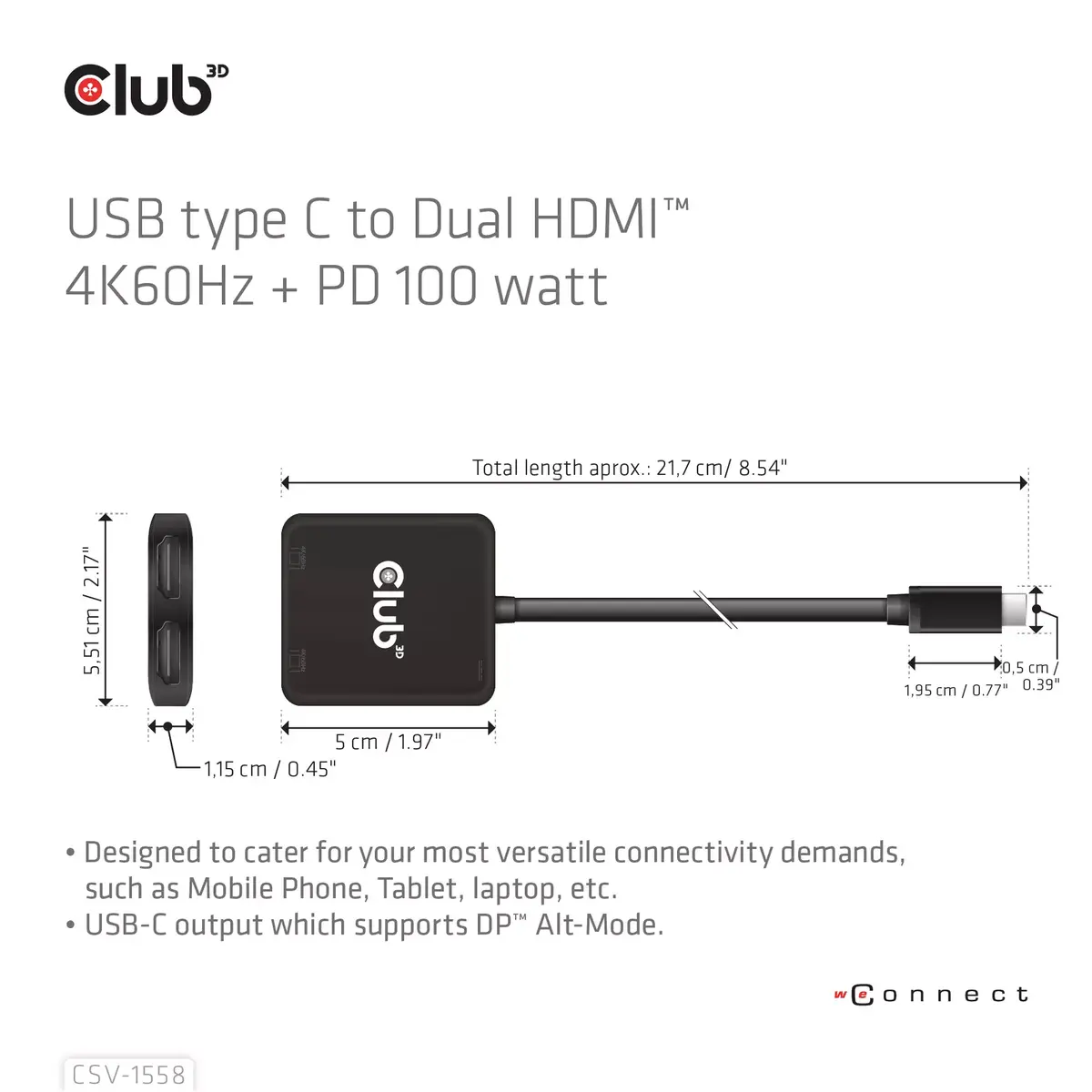 Видеосплиттер CLUB3D CSV-1558 Photo 3