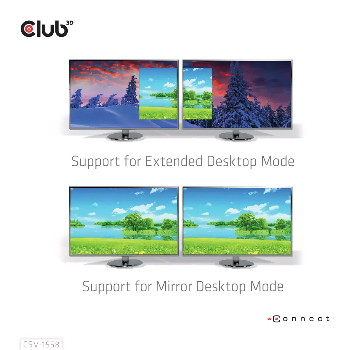 Видеосплиттер CLUB3D CSV-1558 Photo 4