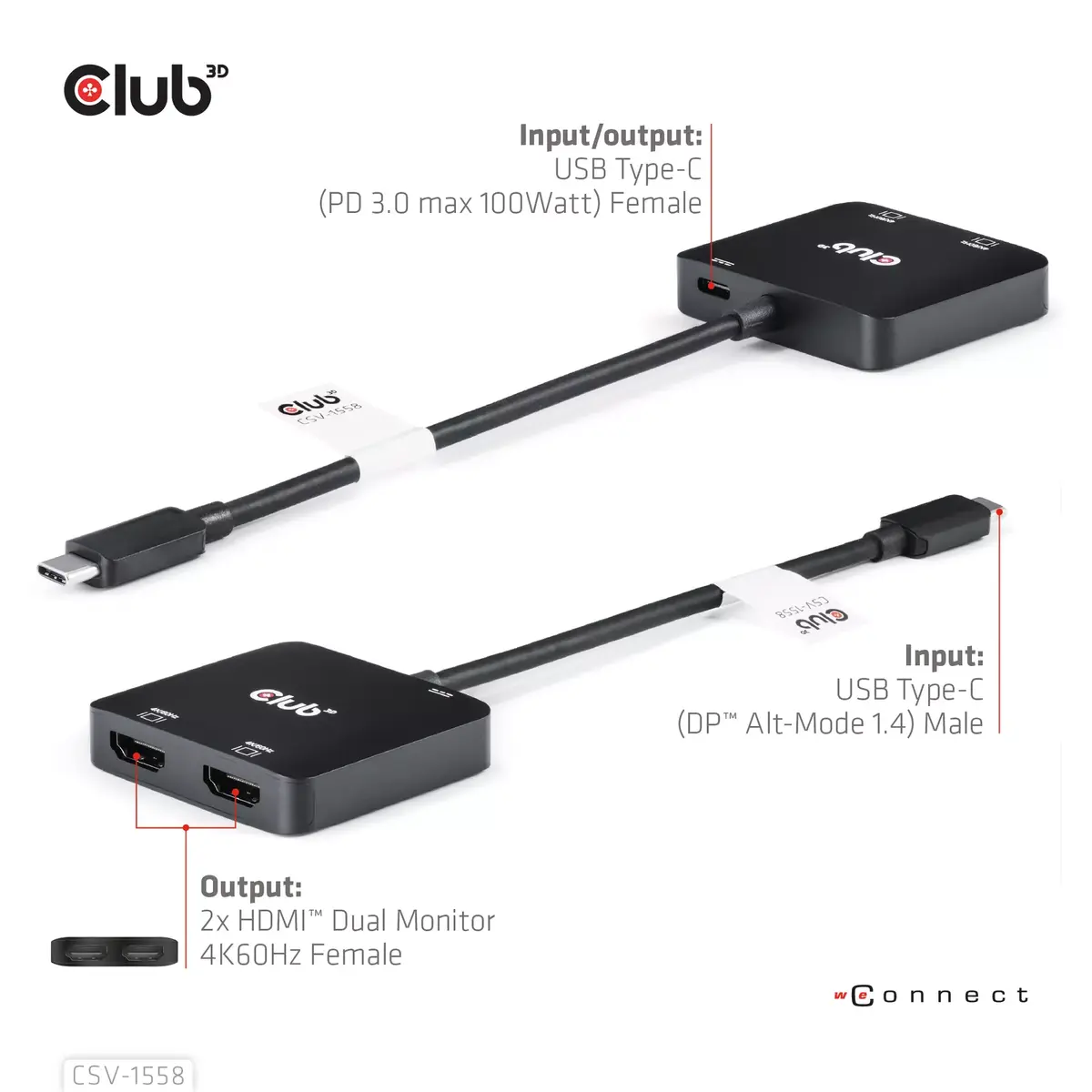 Видеосплиттер CLUB3D CSV-1558 Photo 5
