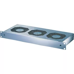 Fan tray SCHROFF 10713103 1U, 24V, 3 fans