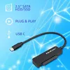 QOLTEC SATA adapter 52269 for 2.5" drive to USB-C Photo 3