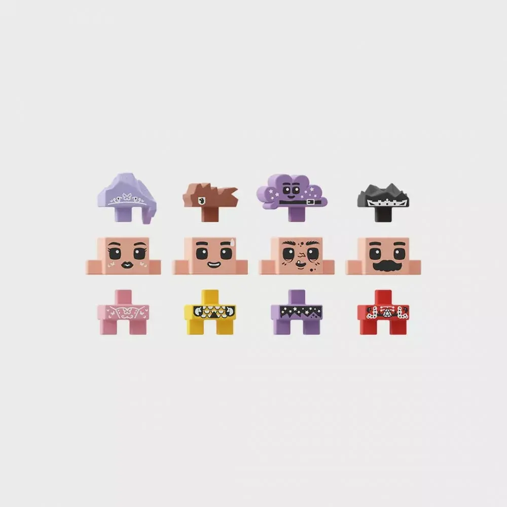 Toy building set Marioinex Waffle Mini Blocks Princess Photo 4