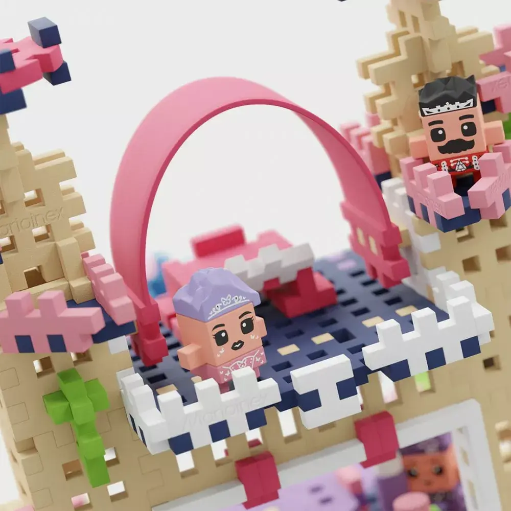 Toy building set Marioinex Waffle Mini Blocks Princess Photo 5