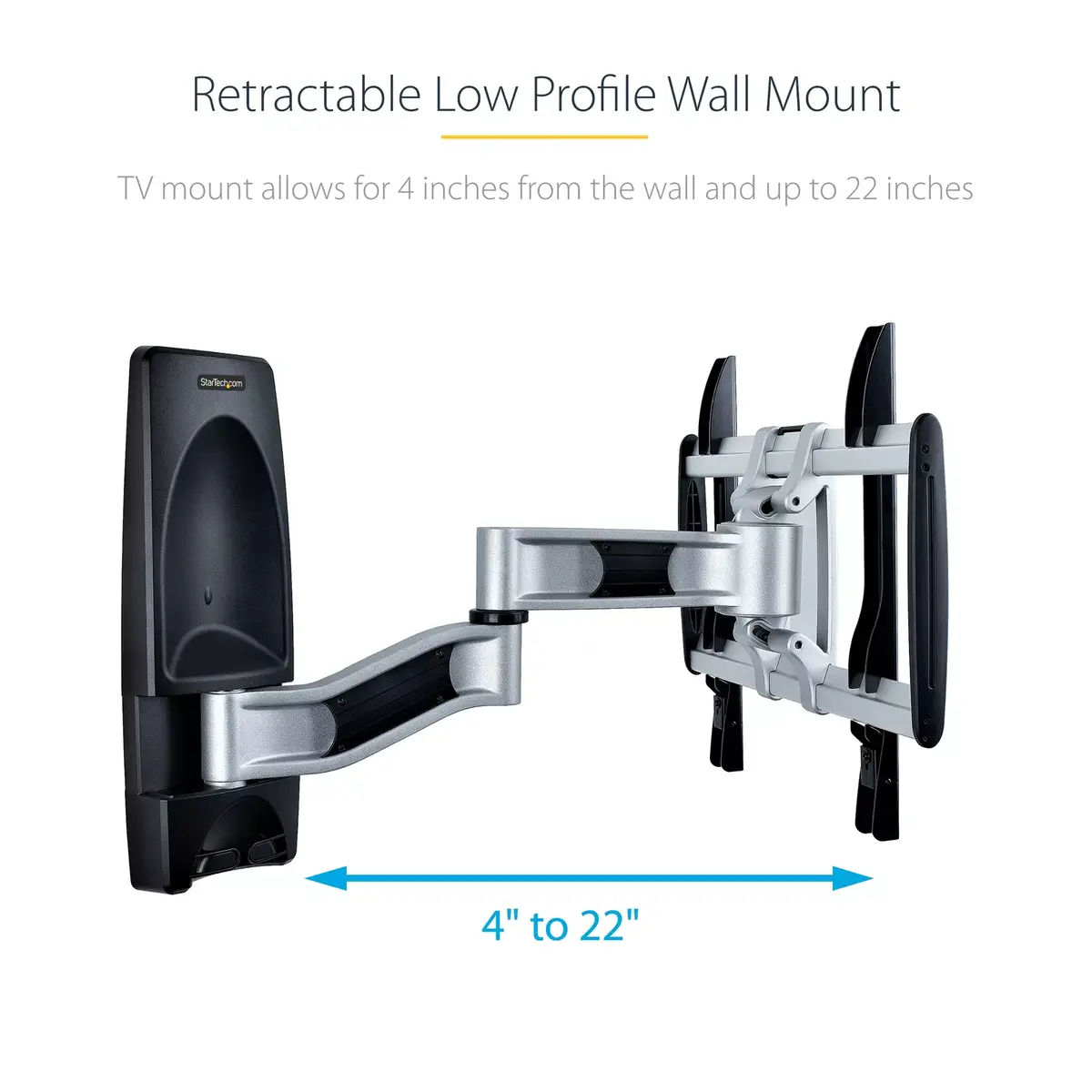 Artikulējošs TV sienas stiprinājums StarTech.com TV-WALL-MOUNT-65FS Photo 13