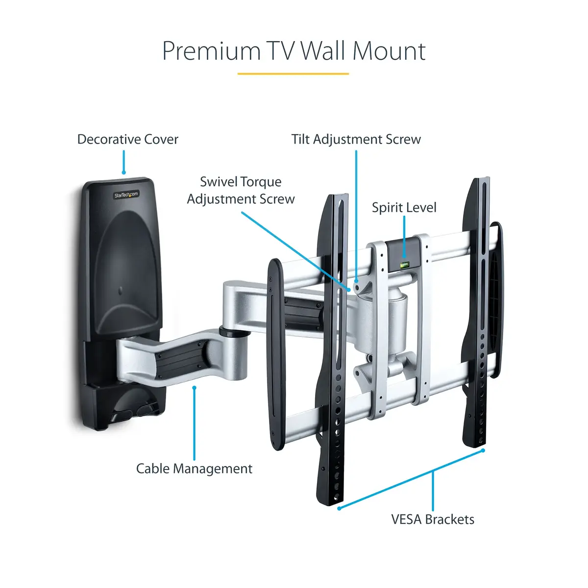 StarTech Articulating TV Wall Mount for 26-65 Inch TVs Photo 11