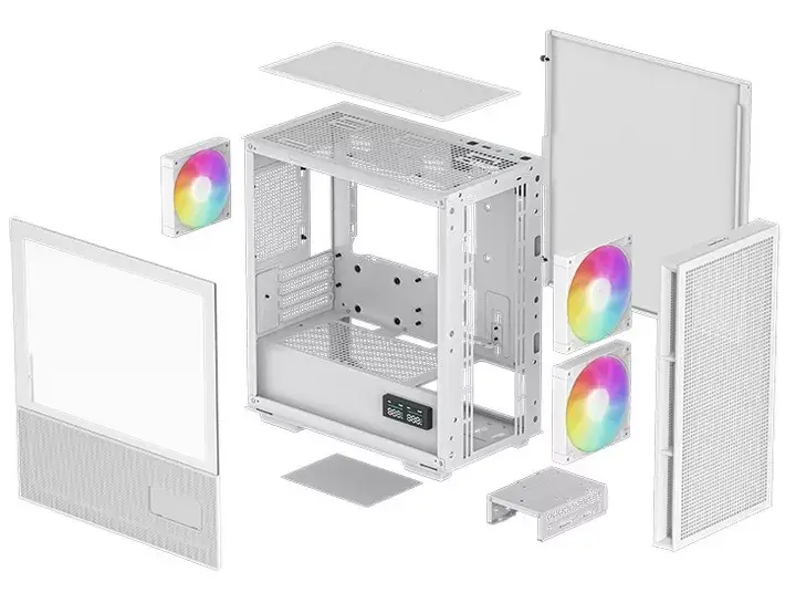 DeepCool R-CH360-WHAPE3D-G-1 Micro Tower корпус Photo 12