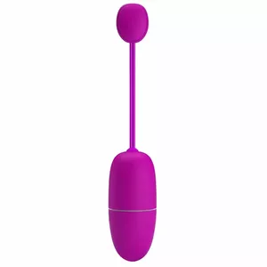 Vibrējošs olu veida stimulators pretty love Nymph ar lietotnes vadību, violets, ūdensizturīgs