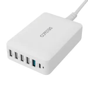 Iekštelpu lādētājs Deltaco USBC-MO100 1.5m USB Type-C 100-240V