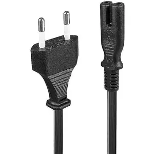 Power cable CP CP-RD-01A, EU CEE 7/16 (Schuko) to C7 connector, 1.5 m, black