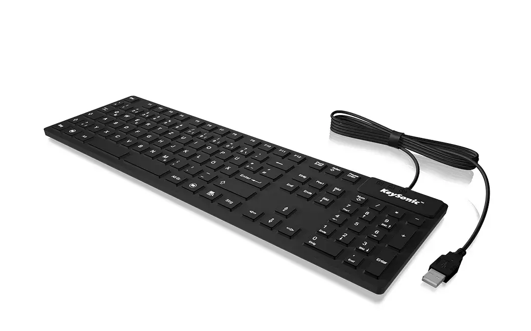 KeySonic KSK-8030IN tastatūra Rūpniecisks USB QWERTY