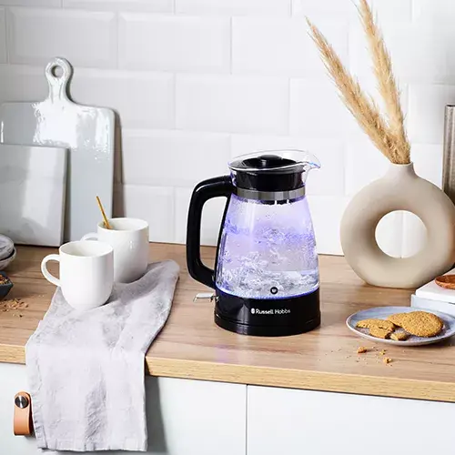 Электрический чайник Russell Hobbs 1,7л 2200Вт Classic Glass Photo 5