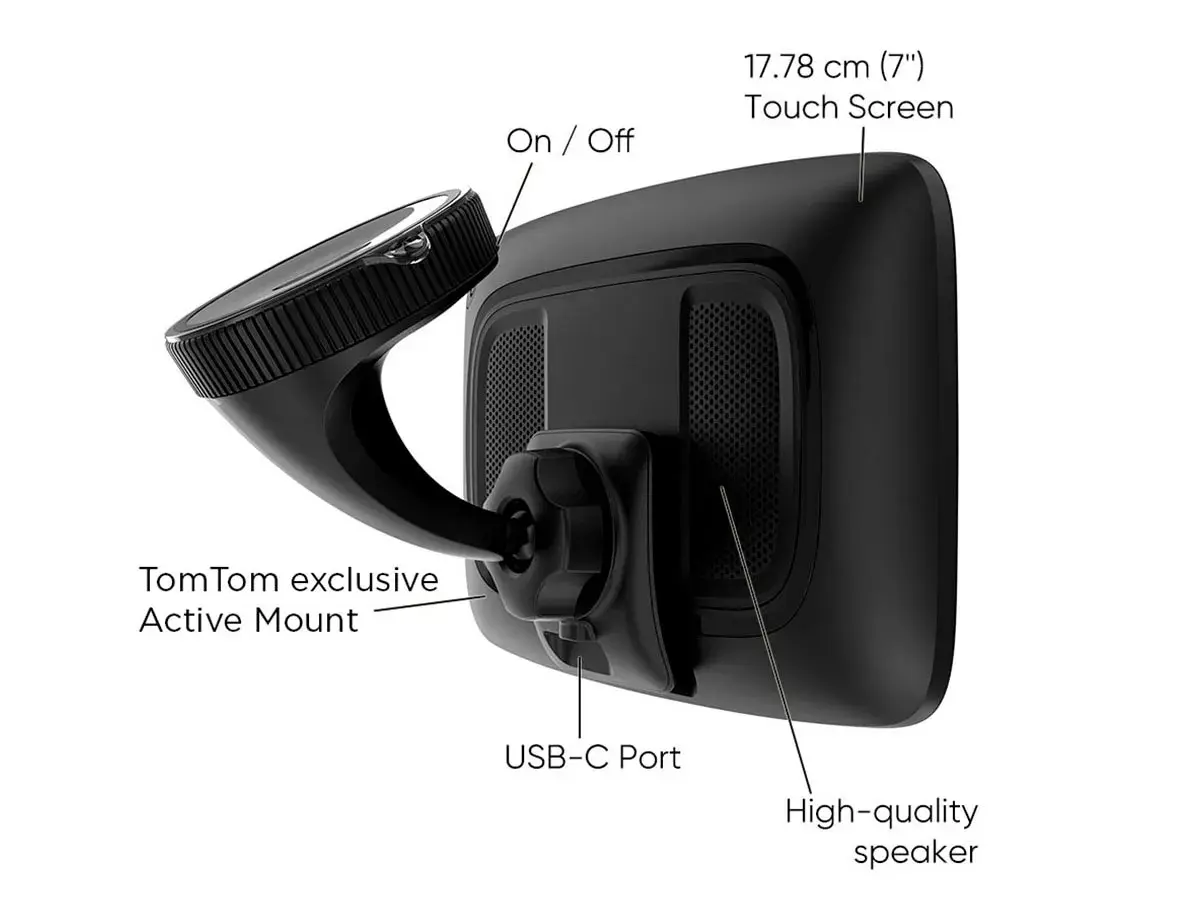 TOMTOM GO портативный GPS, 7" сенсор, 32 ГБ Photo 9