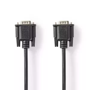 Nedis CCGT59000BK30 VGA cable 3 m VGA (D-Sub) Black