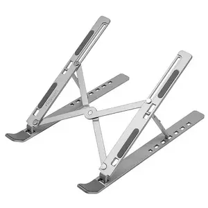 Foldable Laptop Tablet Stand HiSmart HS083274 — 7 Adjustment Positions, Foldable Portable Design