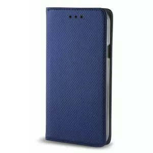 Phone wallet case iLike for Samsung Galaxy A15 4G/5G — Smart Magnet, Navy Blue