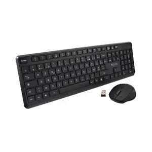 Wireless Keyboard and Mouse Combo V7 CKW350FR Full-size AZERTY
