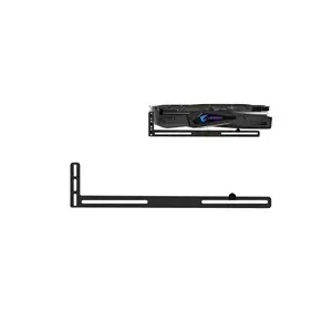 GPU support bracket 1stCool UP-H01-B, aluminum, black