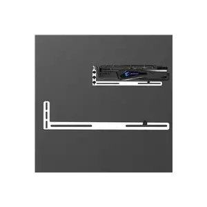 GPU Support Bracket 1stCool UP-H01-W — aluminum white, universal PCIe graphics card brace