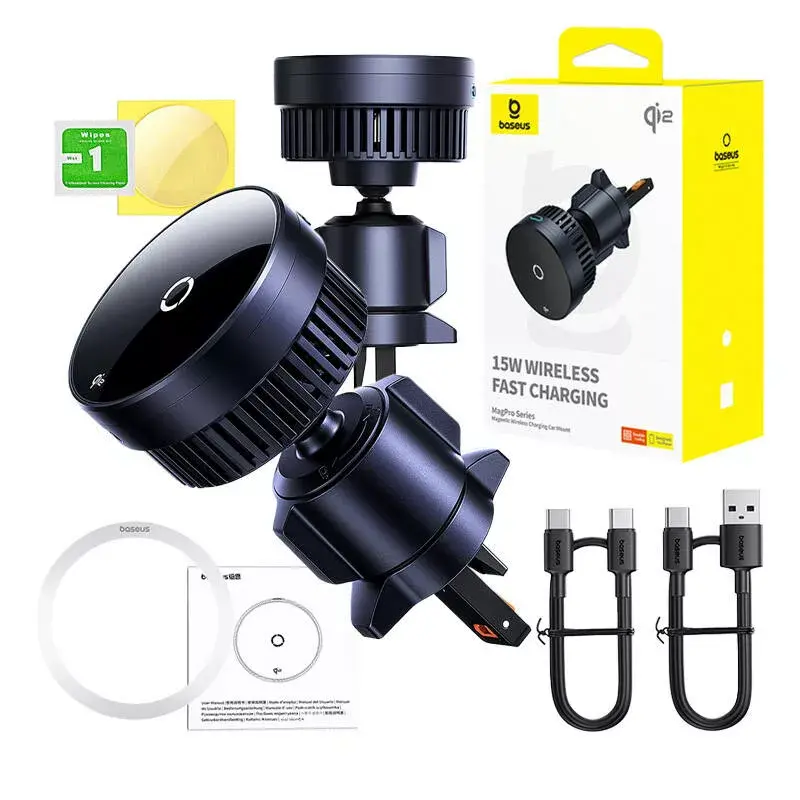 Car mount Baseus MagPro C40164100121-01 15W Qi2.0 Photo 10