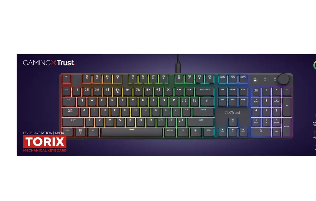 TRUST GXT 866 TORIX Механическая игровая клавиатура Photo 6