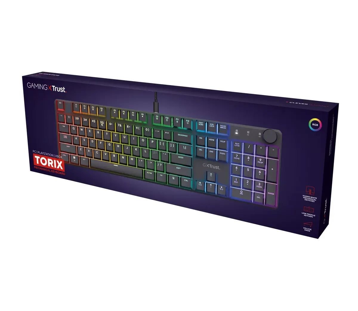 TRUST GXT 866 TORIX Механическая игровая клавиатура Photo 7