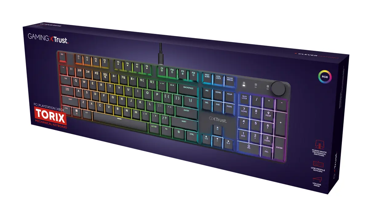 Trust GXT 866 TORIX Gaming Keyboard Photo 7