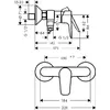 Смеситель Hansgrohe Talis E Chrome Photo 2