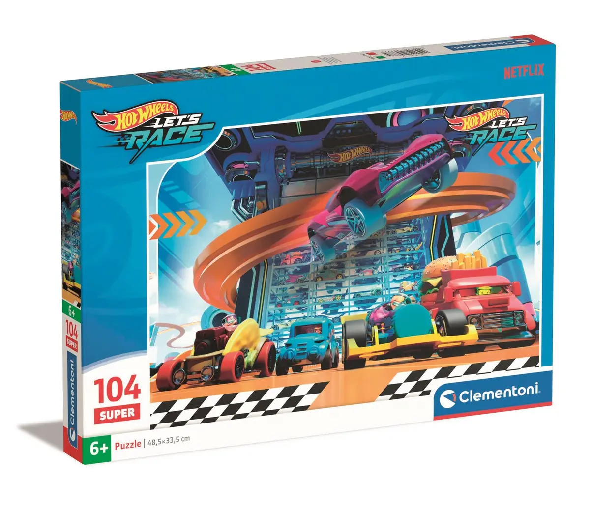 Clementoni 25777 Super Hot Wheels puzle
