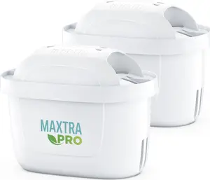 Картридж для воды BRITA Maxtra+ Pure Performance, технополимер, 150 л на картридж, 2 шт., белый